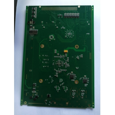 12Layer HDI PCB Assembly with BGA, 2.4mm board thickness, surface finished by Immersion Gold